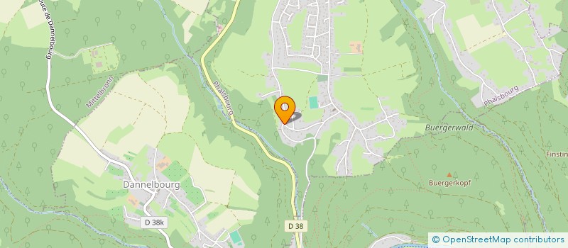 localisation de l'entreprise HOLDING RAMM  PHALSBOURG