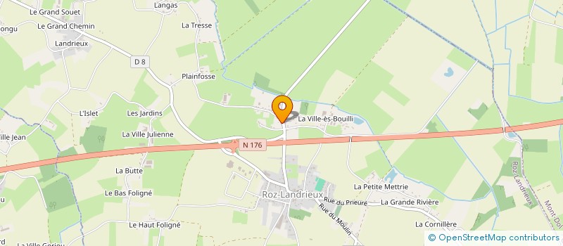 localisation de l'entreprise HOLDING RAOUL  ROZ-LANDRIEUX