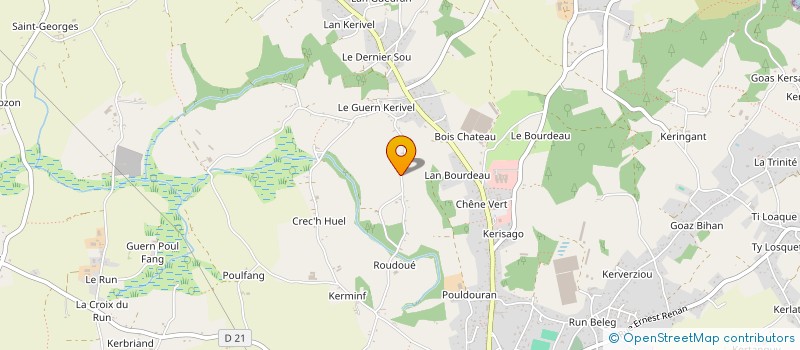 localisation de l'entreprise HOLDING RAOULT  PLOUHA