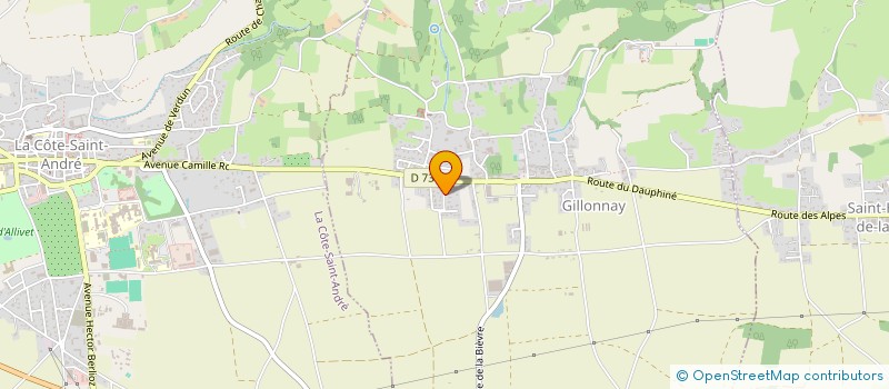 localisation de l'entreprise HOLDING RASPE  GILLONNAY