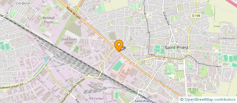 localisation de l'entreprise HOLDING RAYAN  SAINT-PRIEST