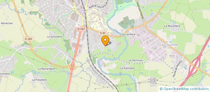 localisation de l'entreprise HOLDING RAYNARD à LA ROCHE-SUR-YON