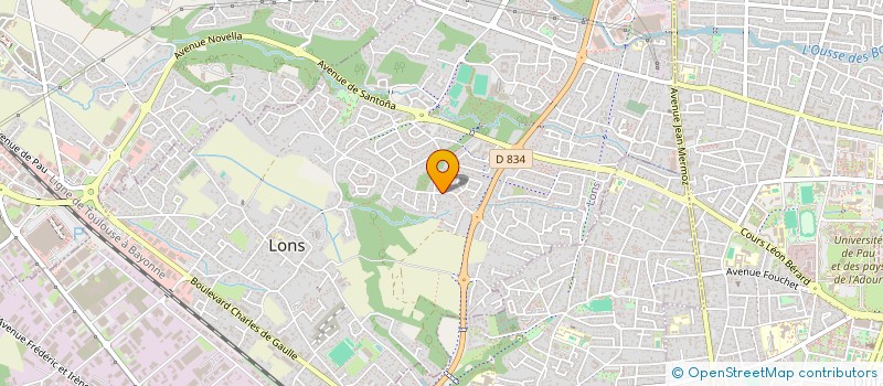 localisation de l'entreprise HOLDING RCH SOLUTIONS  LONS