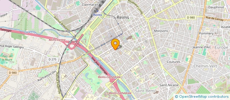 localisation de l'entreprise HOLDING RCIA PROJET  REIMS