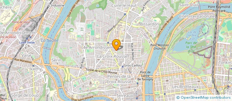 localisation de l'entreprise HOLDING RCR  LYON