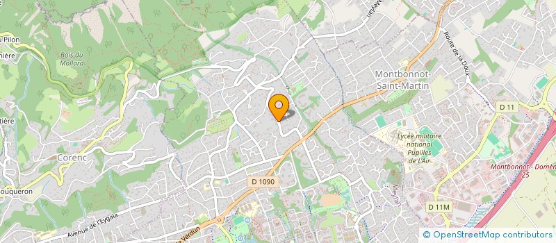 localisation de l'entreprise HOLDING RDL à MEYLAN