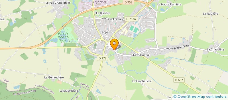 localisation de l'entreprise HOLDING RDV SUCCESS  LEGE