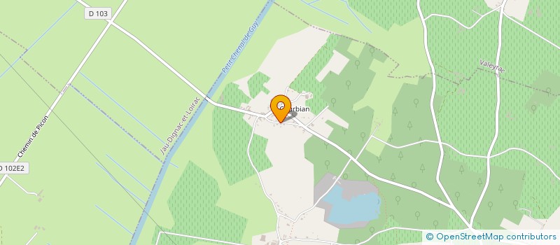 localisation de l'entreprise HOLDING REBES  BEGADAN