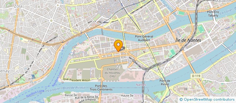 localisation de l'entreprise HOLDING RECAUD à NANTES