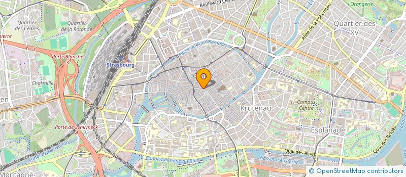 localisation de l'entreprise HOLDING RENAUD SCHNEIDER à STRASBOURG