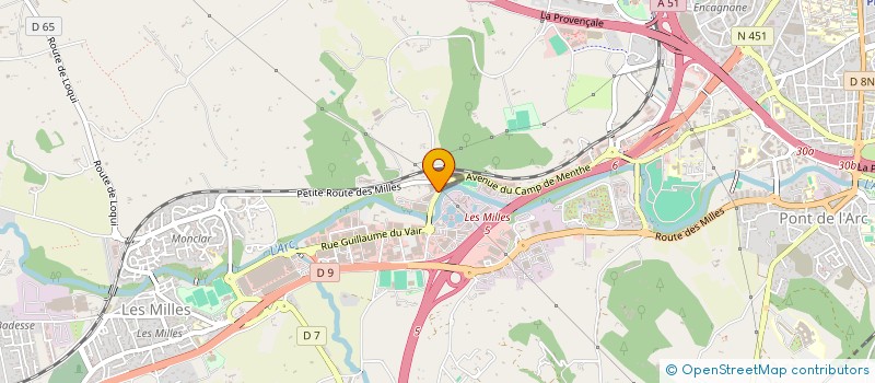 localisation de l'entreprise HOLDING RENAUDIN  AIX-EN-PROVENCE