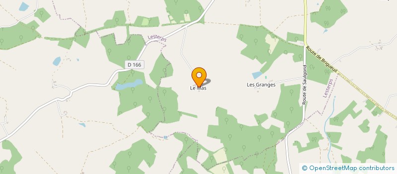 localisation de l'entreprise HOLDING RENOLI à SAULGOND