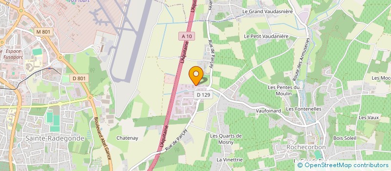 localisation de l'entreprise HOLDING RESTAUVAL à ROCHECORBON