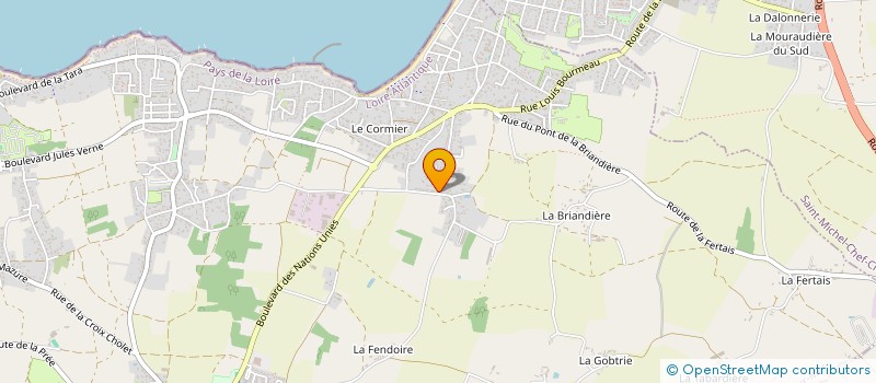 localisation de l'entreprise HOLDING RETAILLEAU à LA PLAINE-SUR-MER
