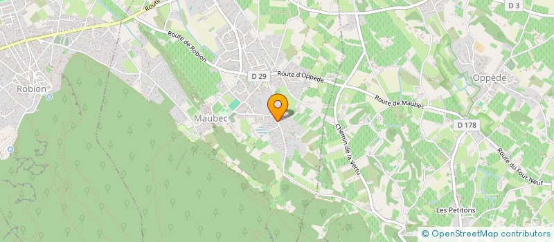 localisation de l'entreprise HOLDING REYNE DL  MAUBEC