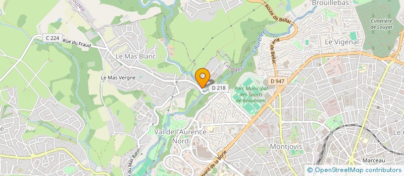 localisation de l'entreprise HOLDING REYTIER à LIMOGES
