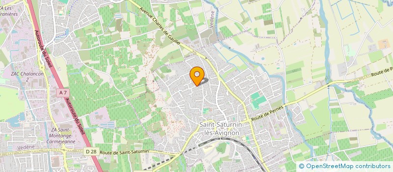 localisation de l'entreprise HOLDING RGD  SAINT-SATURNIN-LES-AVIGNON