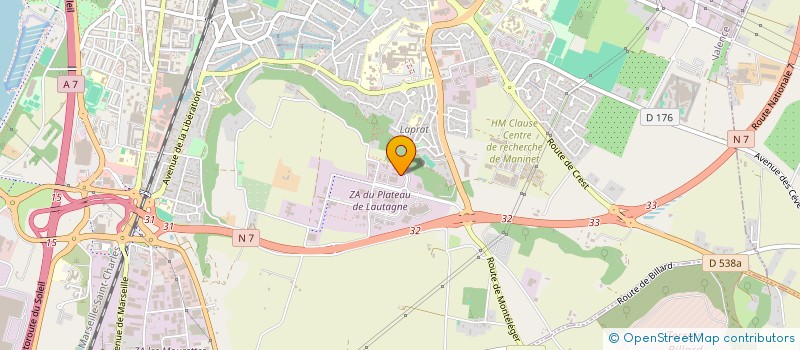 localisation de l'entreprise HOLDING RH  VALENCE