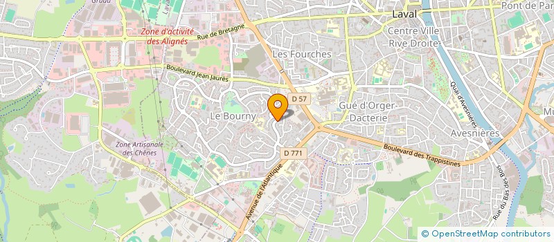 localisation de l'entreprise HOLDING RIBEIRO à LAVAL