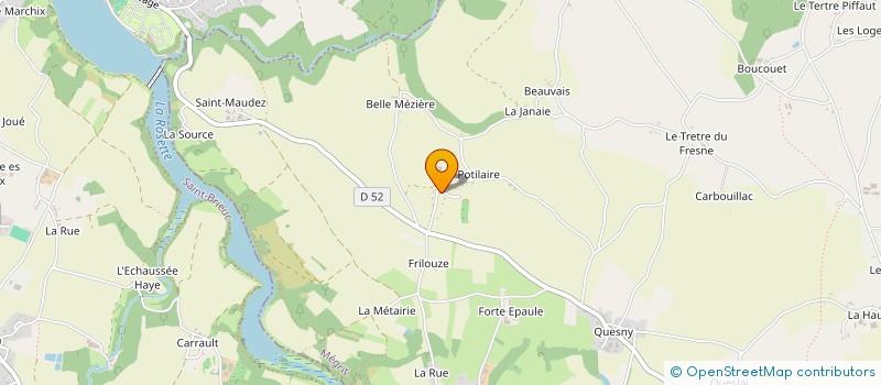 localisation de l'entreprise HOLDING RIBOURDOUILLE  PLENEUF-VAL-ANDRE