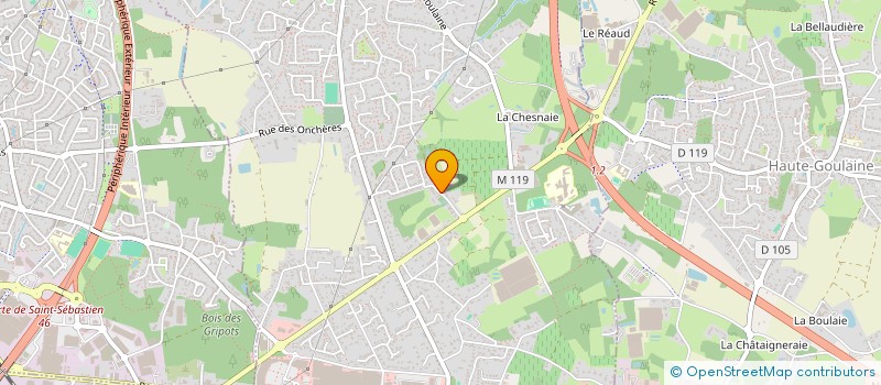 localisation de l'entreprise HOLDING RICHARD  BASSE-GOULAINE