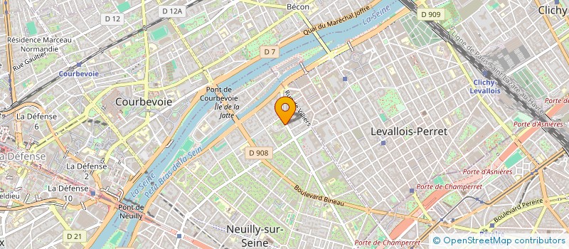localisation de l'entreprise HOLDING RICHARD ABECIDAN à NEUILLY-SUR-SEINE
