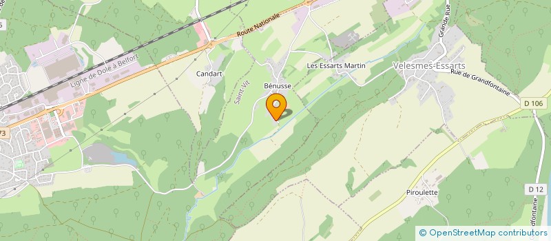 localisation de l'entreprise HOLDING RICHARD GRESSET  SAINT-VIT