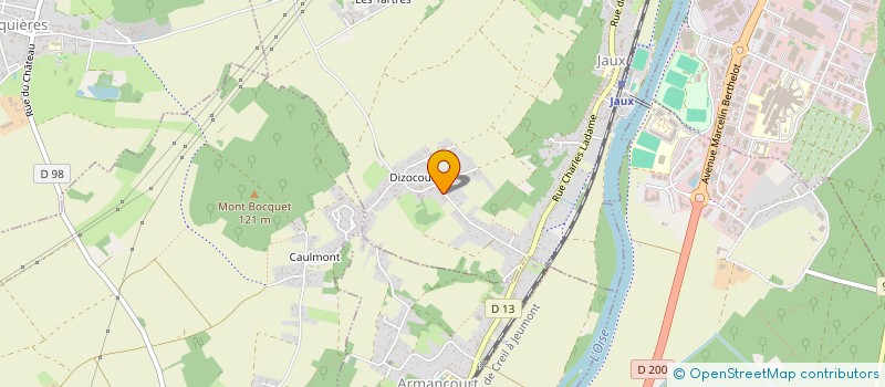 localisation de l'entreprise HOLDING RIFAUT  JAUX