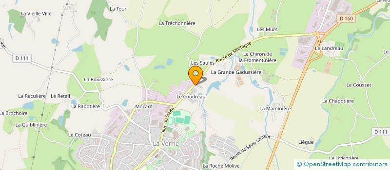 localisation de l'entreprise HOLDING RIGAUDEAU  CHANVERRIE