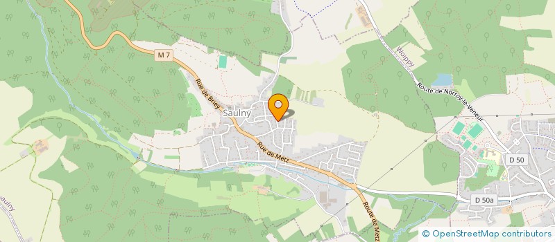 localisation de l'entreprise HOLDING RITA  SAULNY