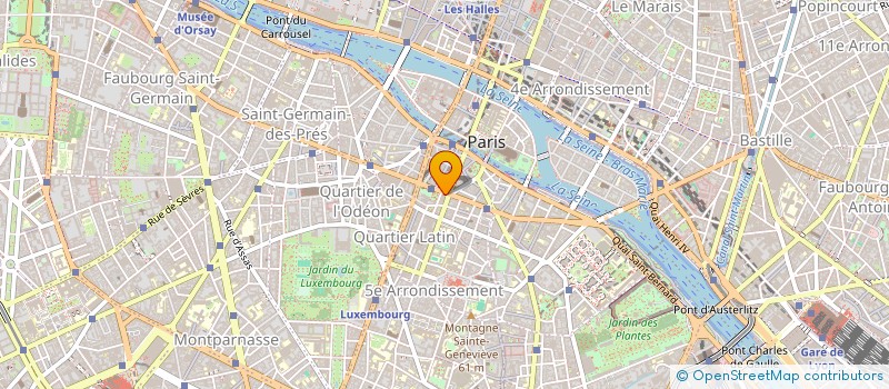 localisation de l'entreprise HOLDING RITM à PARIS