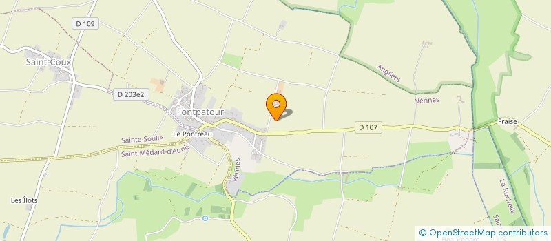 localisation de l'entreprise HOLDING RIVASSEAU  VERINES