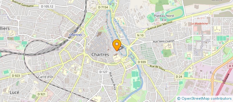 localisation de l'entreprise HOLDING RIVRAY à CHARTRES
