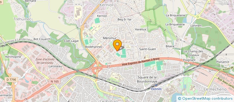 localisation de l'entreprise HOLDING RM-1 à VANNES