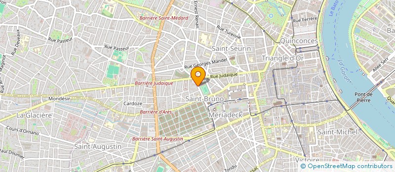 localisation de l'entreprise HOLDING RMDS  BORDEAUX