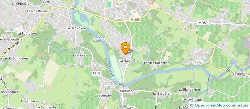localisation de l'entreprise HOLDING ROBET à VERTOU