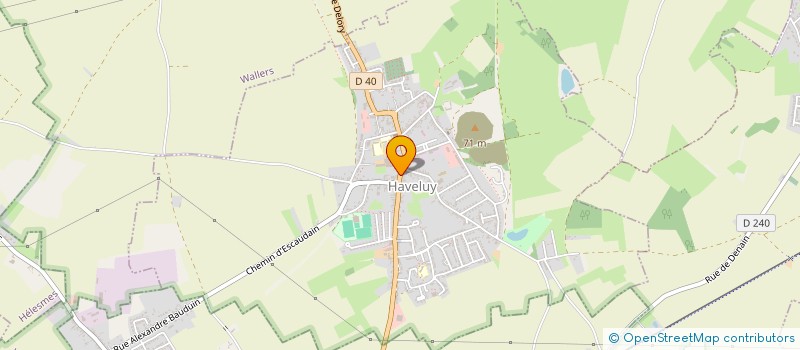 localisation de l'entreprise HOLDING ROBILLARD  HAVELUY