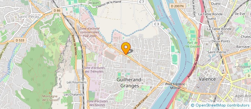 localisation de l'entreprise HOLDING ROBIN  MALISSARD