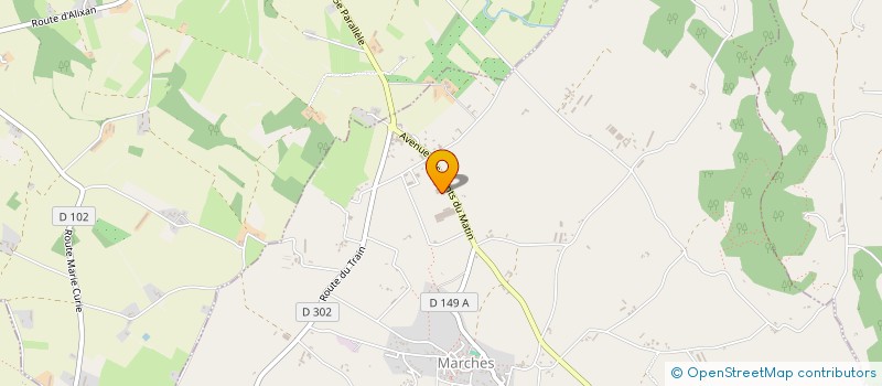 localisation de l'entreprise HOLDING ROBIN-MICHELON INVESTISSEMENTS  MARCHES