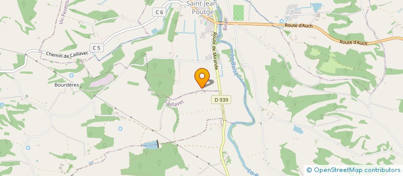 localisation de l'entreprise HOLDING ROCHDI WISSAM  SAINT-JEAN-POUTGE