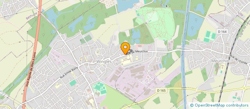 localisation de l'entreprise HOLDING ROMA  WINGLES