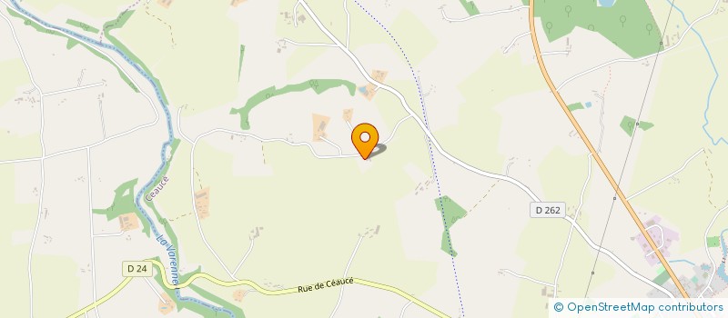 localisation de l'entreprise HOLDING ROMAIN AMEDEE à CEAUCE