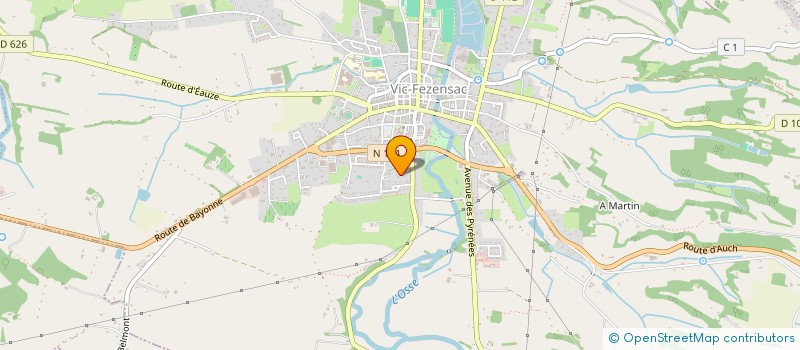 localisation de l'entreprise HOLDING ROMAIN LEBE  CAZAUX-D'ANGLES