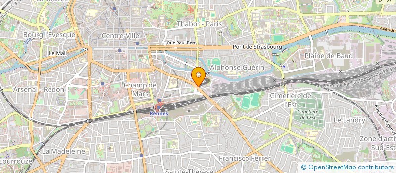 localisation de l'entreprise HOLDING RORO  RENNES