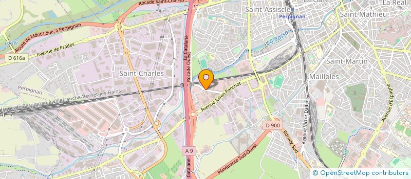 localisation de l'entreprise HOLDING ROS à PERPIGNAN