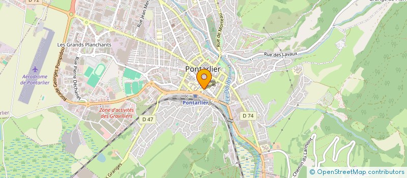 localisation de l'entreprise HOLDING ROSADJO  PONTARLIER