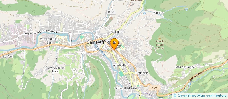 localisation de l'entreprise HOLDING ROUQUETTE  SAINT-AFFRIQUE