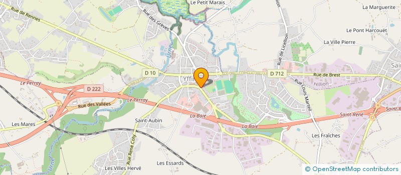 localisation de l'entreprise HOLDING ROUVRAIS à YFFINIAC