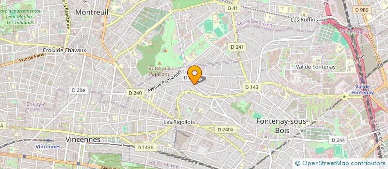 localisation de l'entreprise HOLDING ROYNE à FONTENAY-SOUS-BOIS