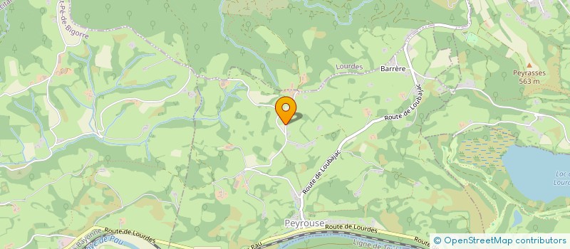 localisation de l'entreprise HOLDING RPC  PEYROUSE